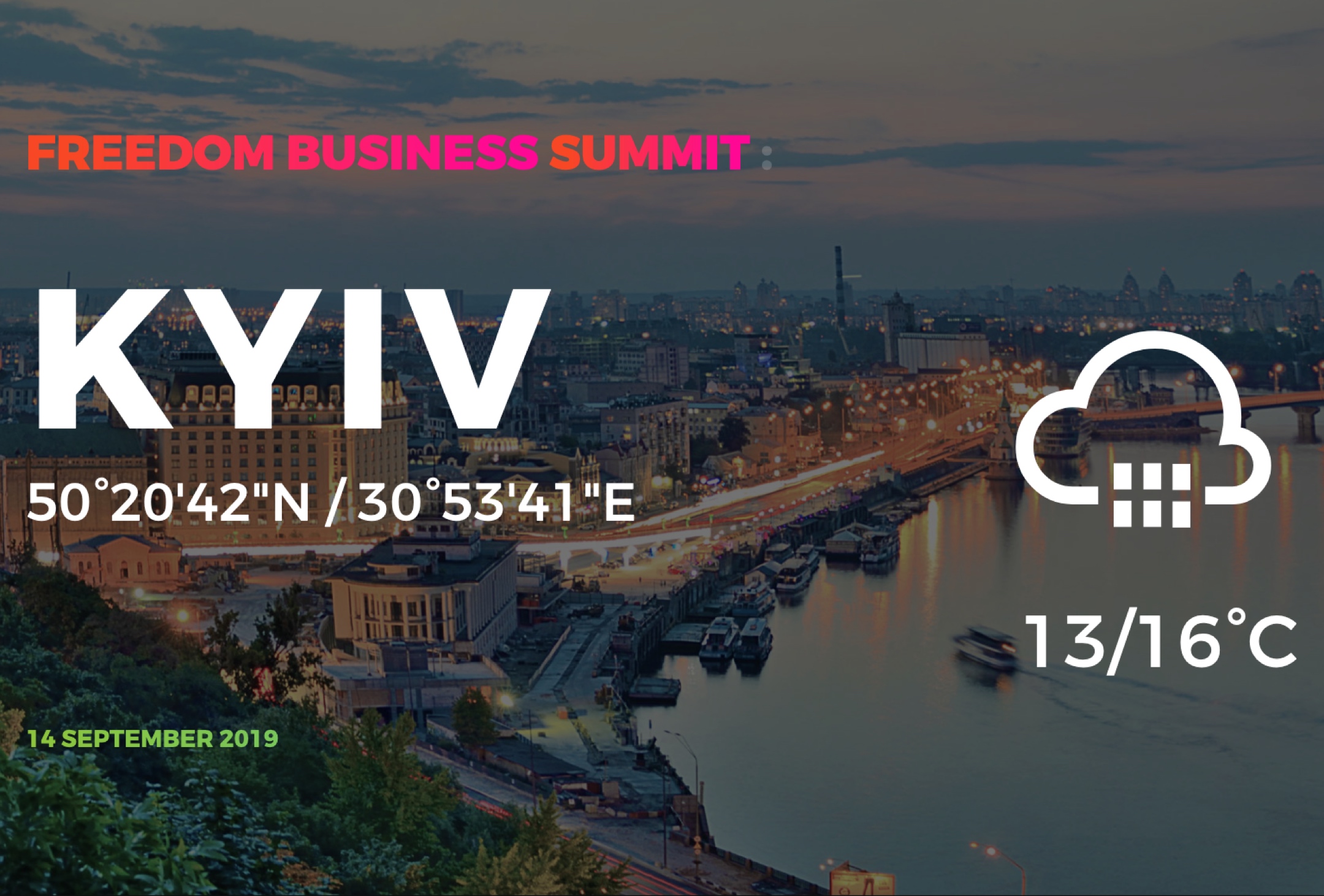 Freedom Business Summit , Noticias