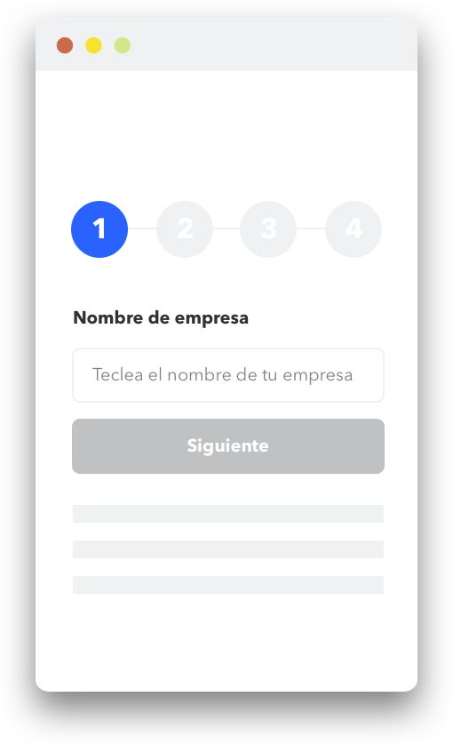Registro de empresa Registro de empresa